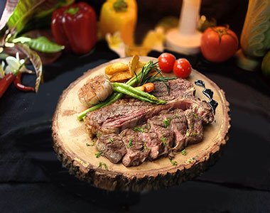 Australian Beef Rib Eye Steak Dinner (เนื้อซโครงจากออสเตรเลีย)