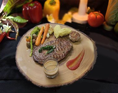 Australian Beef Sirloin Dinner (เนื้อสะโพกจากออสเตรเลีย)